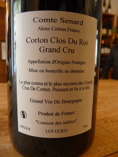 Corton "Clos du Roi" Grand Cru 2021
